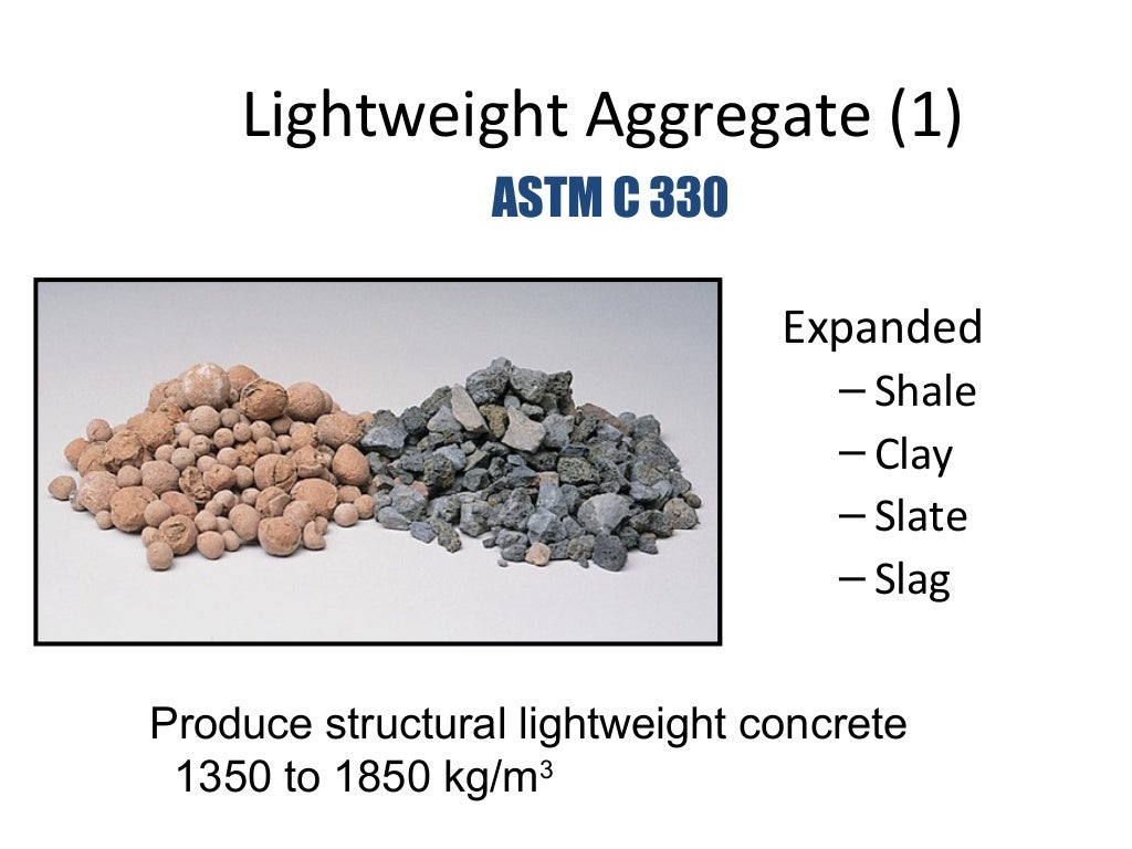 Concrete aggregates 2