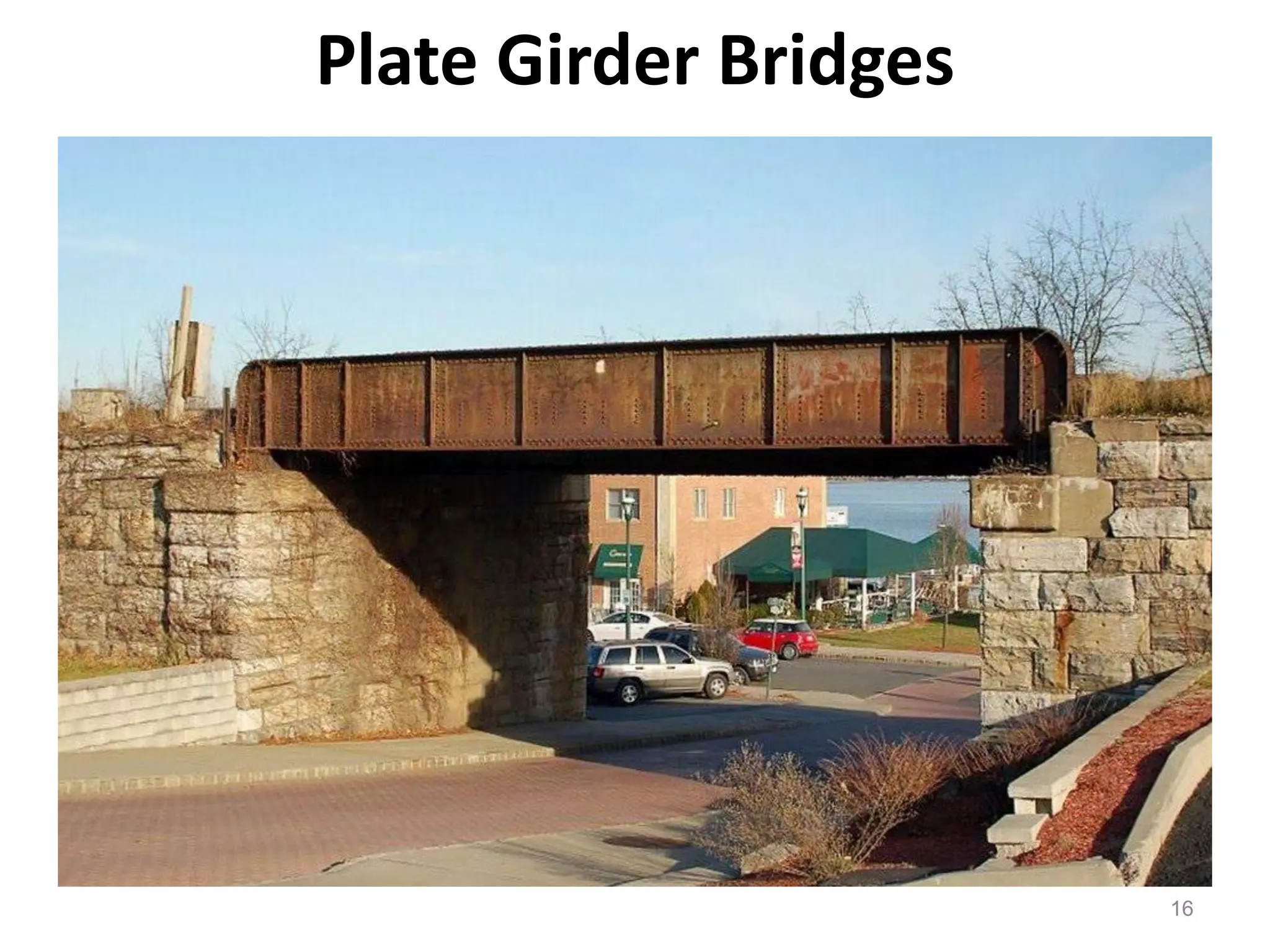 16
Plate Girder Bridges
 