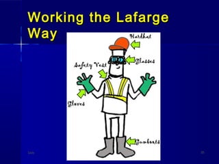 Working the LafargeWorking the Lafarge
WayWay
DateDate 2626
 