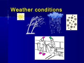 Weather conditionsWeather conditions
 