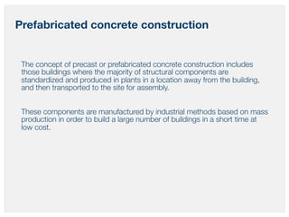 Prefab Concrete Homes Benefits | PDF