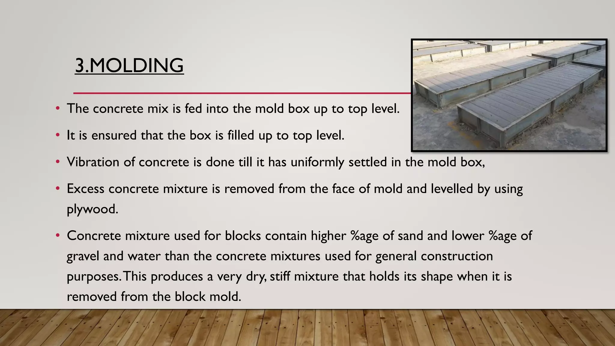 Concrete blocks and their types PPT