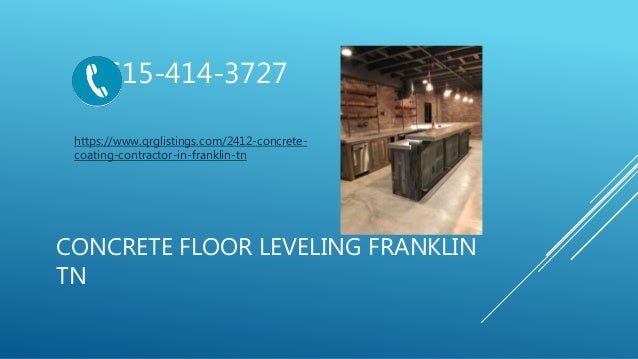 Concrete Coating Contractor Franklin Tn