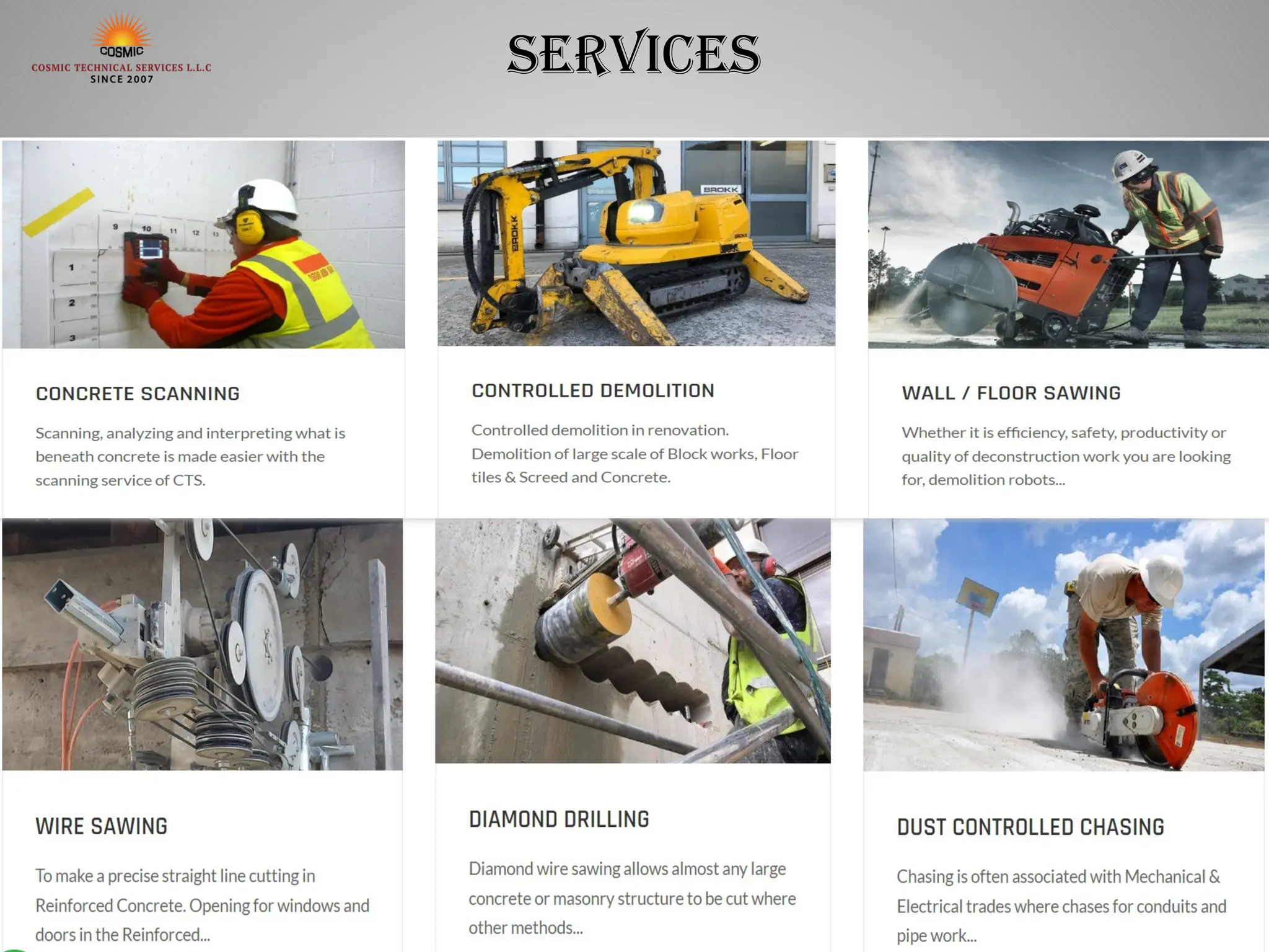 Services
 