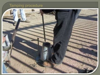 Tamping procedure
 