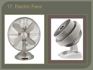 17. Electric Fans
 