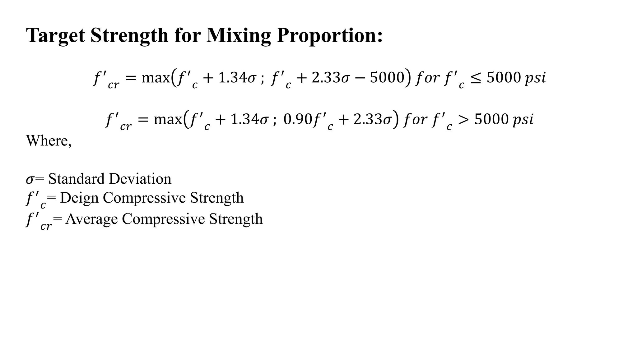 Concrete Mix Design ACI Code Standards.pptx