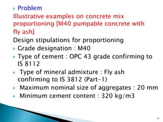 a presentation on Concrete Mix Design1.ppt