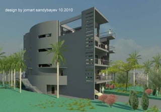 Concrete Multi Unit Housing For Florida Using Revit 2011 View 2
