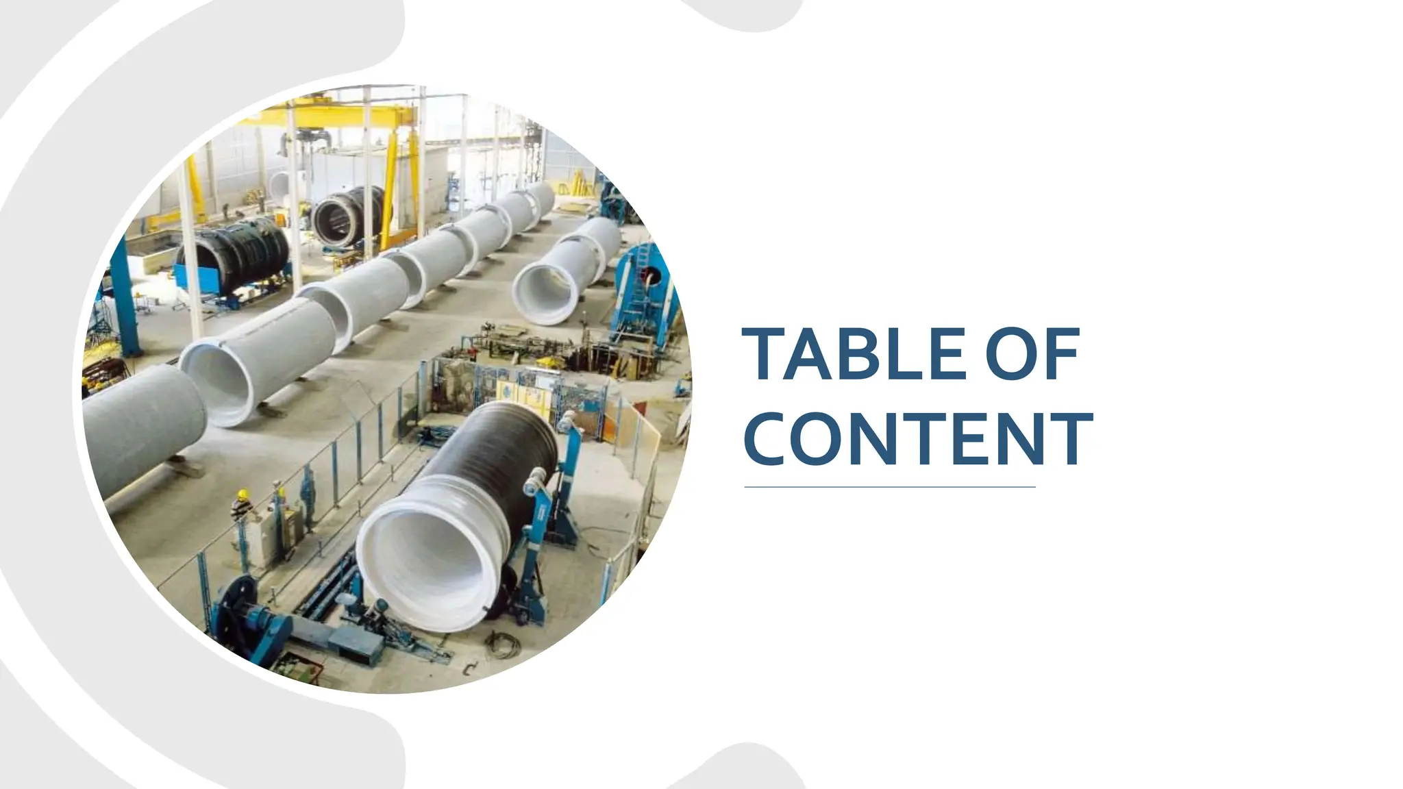Project Report on Concrete Pipe Manufacturing Plant | PPTX