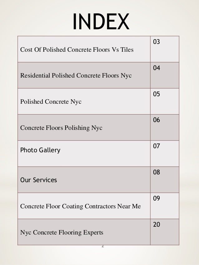 Concrete Polishing Contractors Near Me