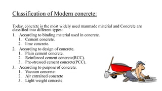 Concrete Surface Classification PRESENTATION ON CONCRETE | PPTX