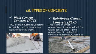Ppc Or Rcc Concrete slide presentation | PPTX