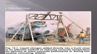  Adding liquid nitrogen
 