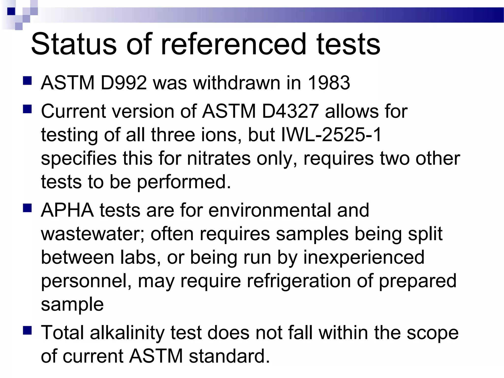 Concrete Containment Tendon Grease Sampling and Analysis | PPT