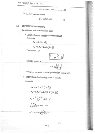 Concreto Armado I - Ronald Santana Tapia
