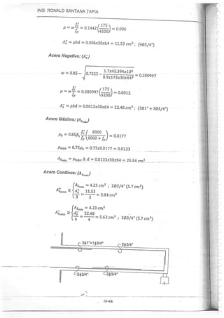 Concreto Armado I - Ronald Santana Tapia