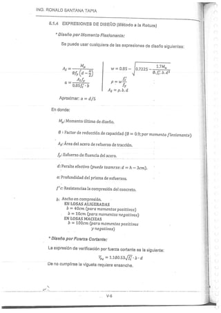 Concreto Armado I - Ronald Santana Tapia