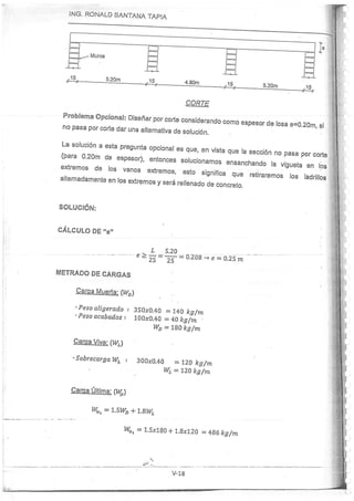 Concreto Armado I - Ronald Santana Tapia