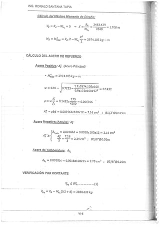 Concreto Armado I - Ronald Santana Tapia
