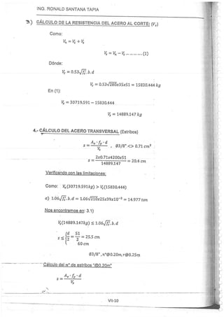 Concreto Armado I - Ronald Santana Tapia