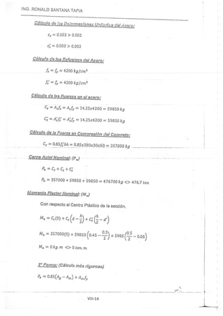 Concreto Armado I - Ronald Santana Tapia