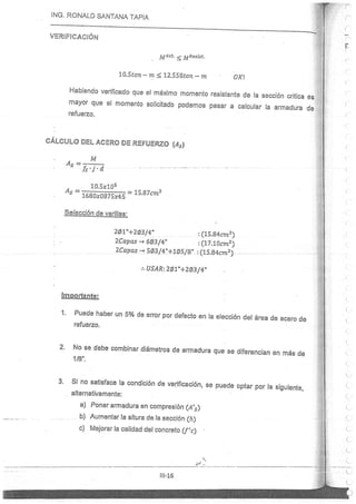 Concreto Armado I - Ronald Santana Tapia