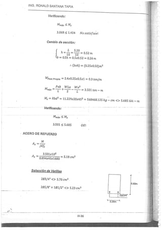 Concreto Armado I - Ronald Santana Tapia