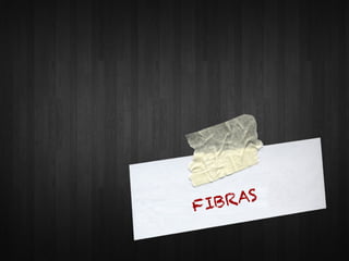 FIBRAS
 