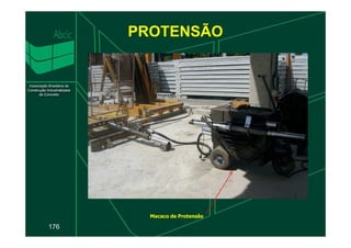 PROTENSÃO
176
Macaco de Protensão
 