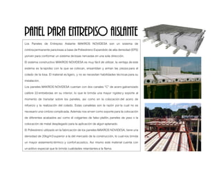 Panel Novidesa Concreto pretensado postensado_y_prefabr | PDF