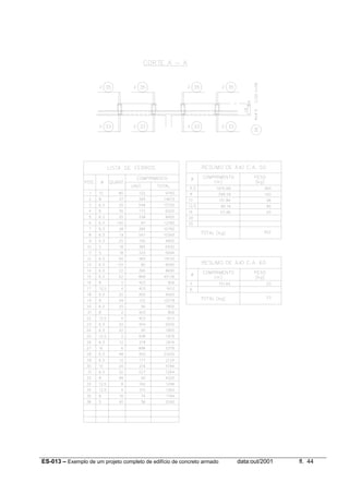ES-013 – Exemplo de um projeto completo de edifício de concreto armado data:out/2001 fl. 44
 