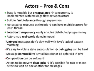 public static <T> void sort(List<T> list,
Comparator<? super T> c)
Essence of Functional Programming
Data and behaviors are the same thing!
Data
Behaviors
Collections.sort(persons,
(p1, p2) -> p1.getAge() – p2.getAge())
 
