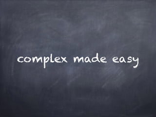 complex made easy 
 