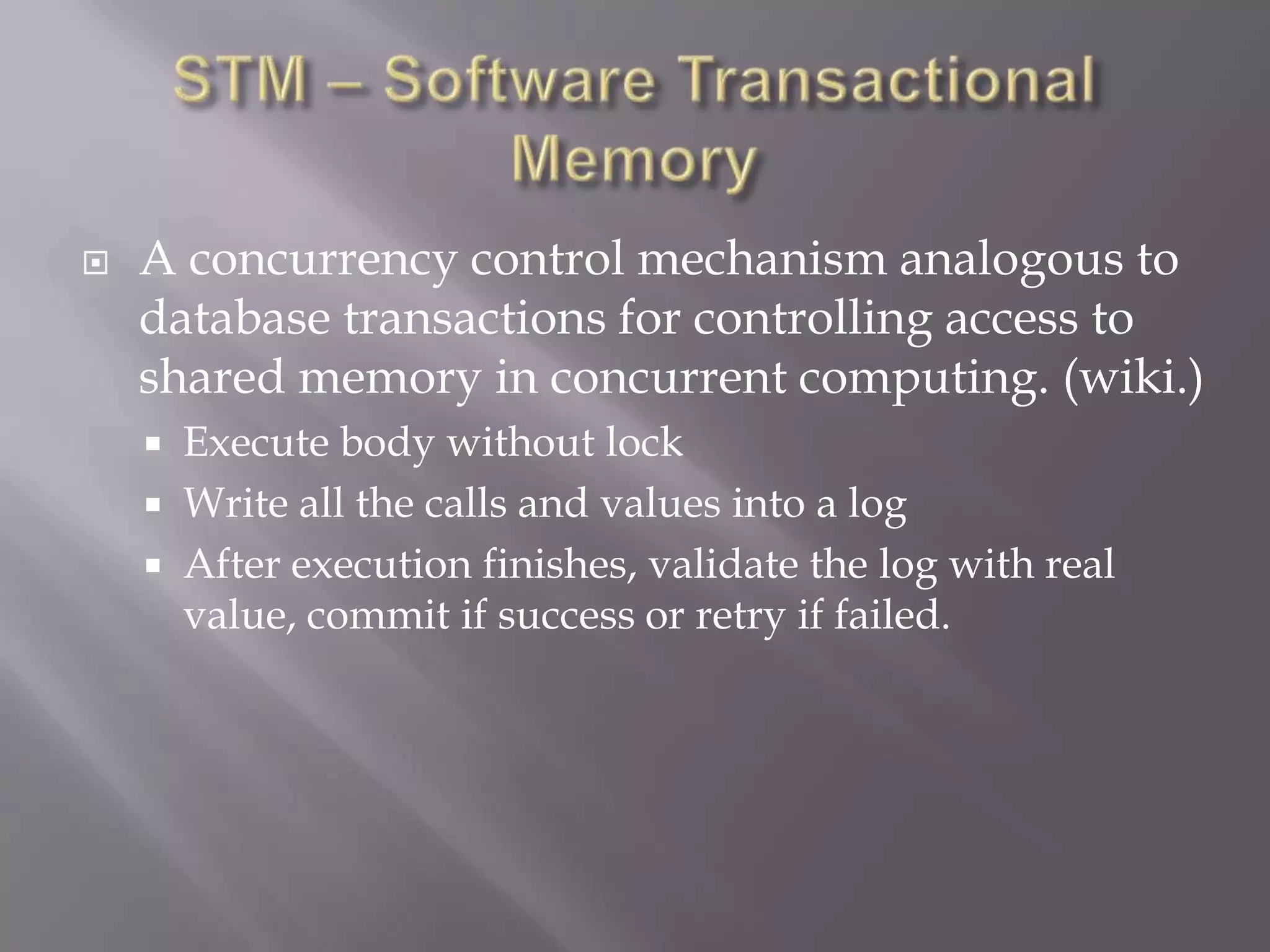 Concurrency in Programming Languages