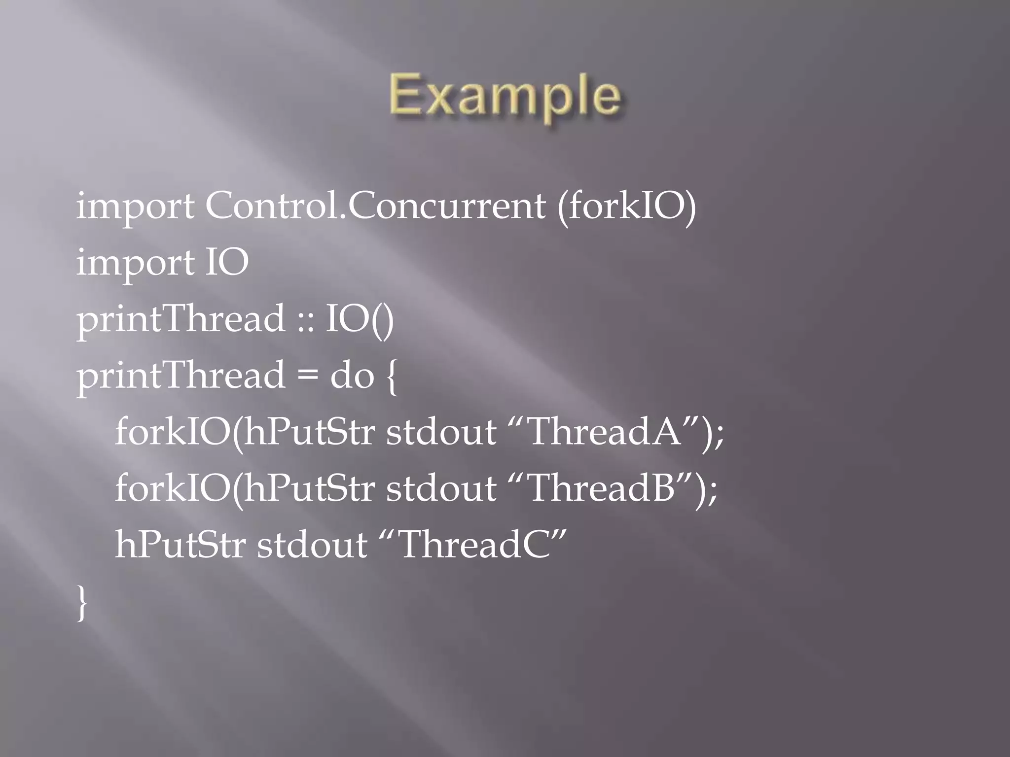 Concurrency in Programming Languages