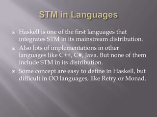 Concurrency in Programming Languages