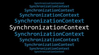SynchronizationContext 
SynchronizationContext 
SynchronizationContext 
SynchronizationContext 
SynchronizationContext 
SynchronizationContext 
SynchronizationContext 
SynchronizationContext 
SynchronizationContext 
SynchronizationContext 
SynchronizationContext 
 