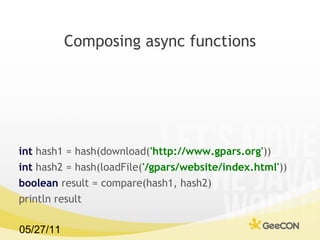 Dataflow Concurrency No race-conditions  