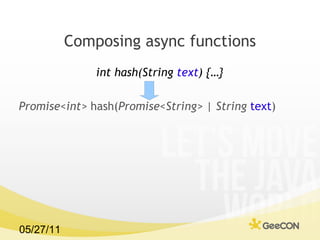 Deterministic deadlocks  Completely deterministic programs  BEAUTIFUL code (Jonas Bonér) 