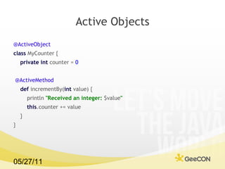 Composing async functions int  hash1 = hash(download( 'http://www.gpars.org' ))  int  hash2 = hash(loadFile( '/gpars/website/index.html' ))  boolean  result = compare(hash1, hash2) println result 