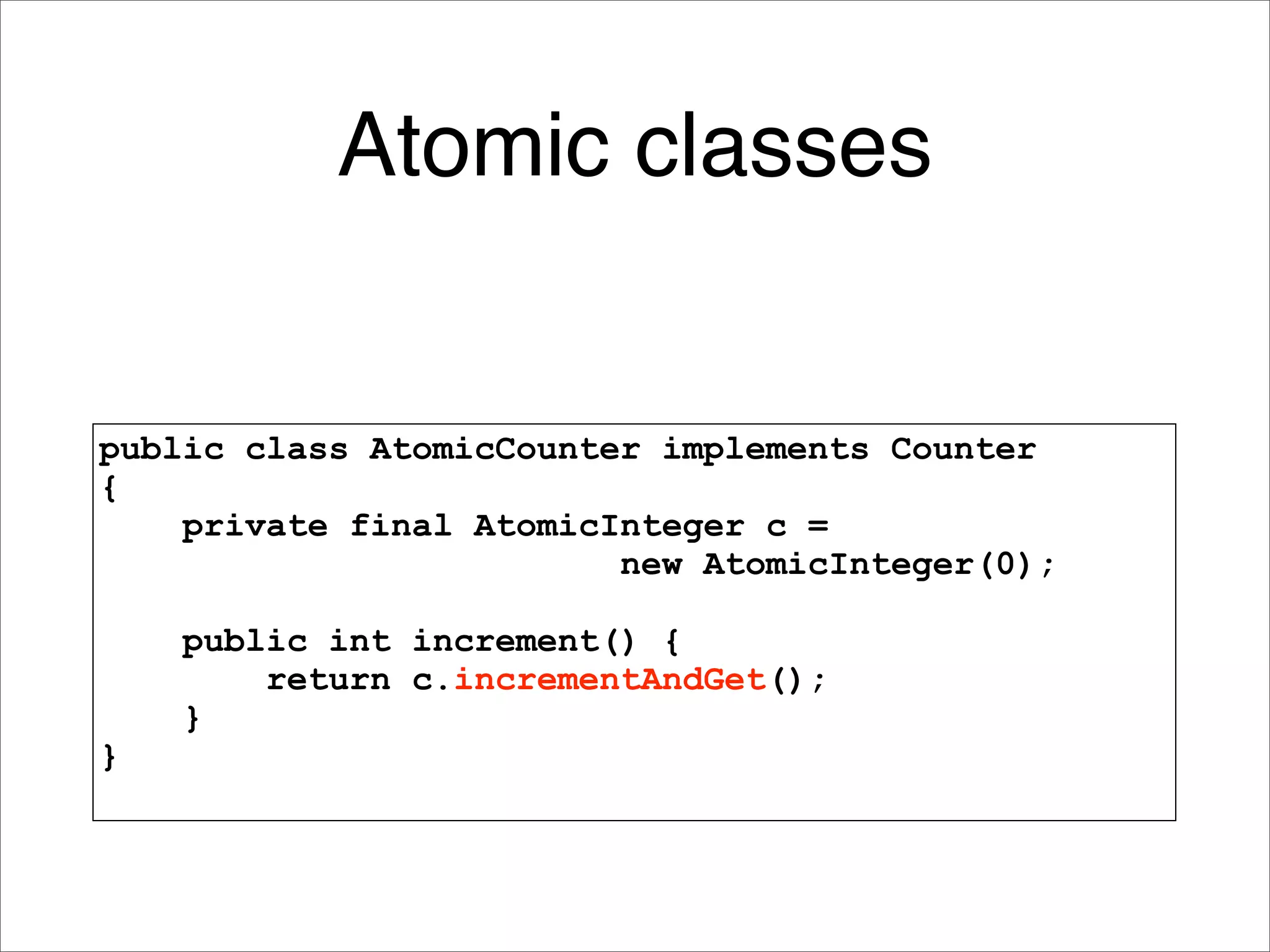 Java Concurrency Idioms