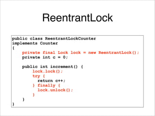 Java Concurrency Idioms