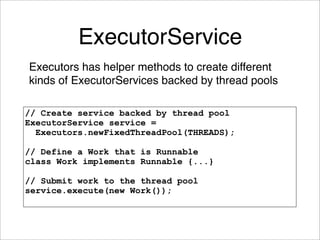 Java Concurrency Idioms