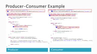 Producer Consumer
 
