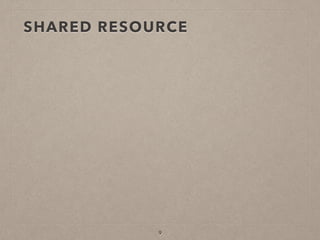 SHARED RESOURCE
9
 