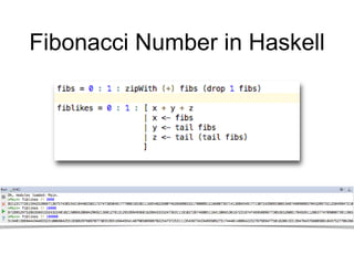 Fibonacci Number in Haskell
 