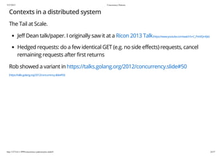 Concurrency patterns | PDF