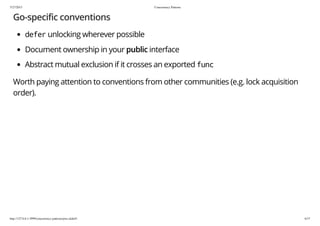 Concurrency patterns | PDF