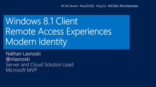 #SCSM, #Orchestrator
 